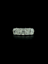Lab grown diamond 7 stone rings