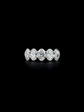 Lab grown diamond 5 stone rings