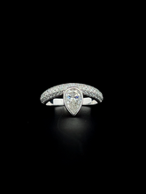Lab grown diamond anniversary ring
