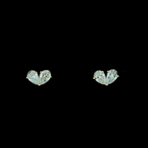 Lab grown diamond pushback stud earring