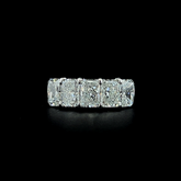 Lab grown diamond 5 stone rings