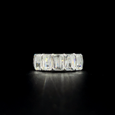 Lab grown diamond 5 stone rings