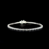 Lab grown diamond mix shape bracelet