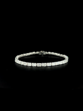 Lab grown diamond tennis bracelet