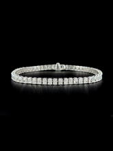 Lab grown diamond tennis bracelet