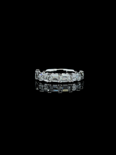 Lab grown diamond 7 stone rings