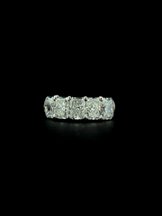 Lab grown diamond 7 stone rings