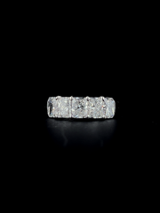 Lab grown diamond 5 stone ring