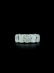 Lab grown diamond 7 stone rings