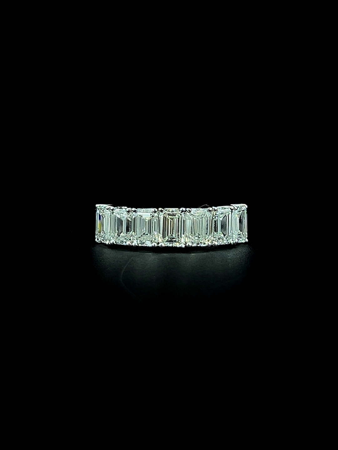 Lab grown diamond 7 stone rings
