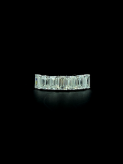 Lab grown diamond 7 stone rings