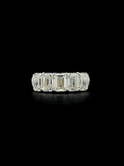 Lab grown diamond 5 stone ring