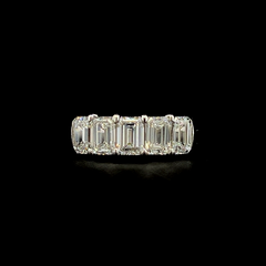 Lab grown diamond 5 stone ring