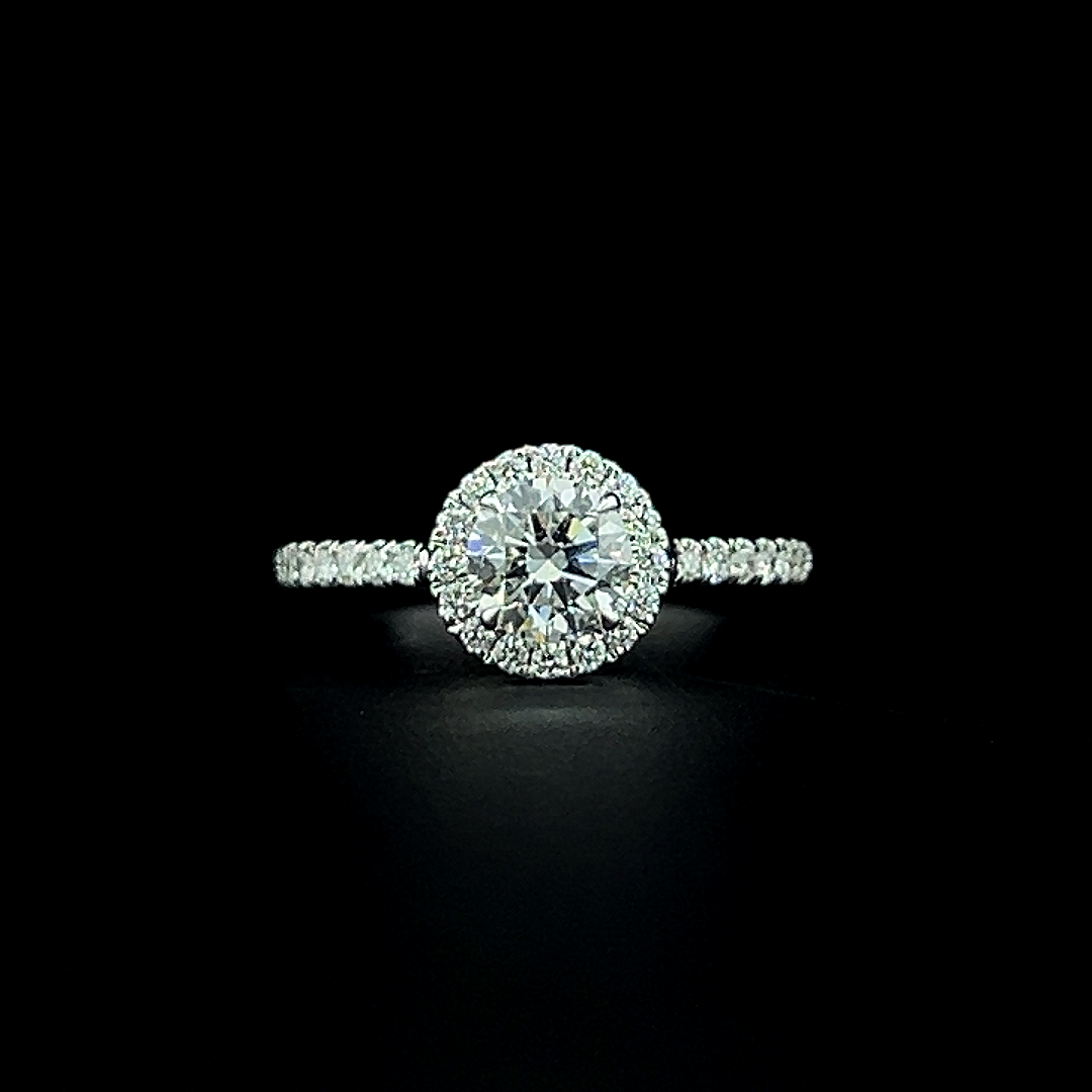 Lab grown diamond anniversary Ring