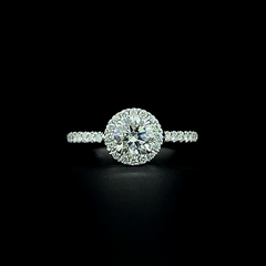 Lab grown diamond anniversary Ring