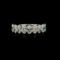 Lab grown diamond 9 stone rings
