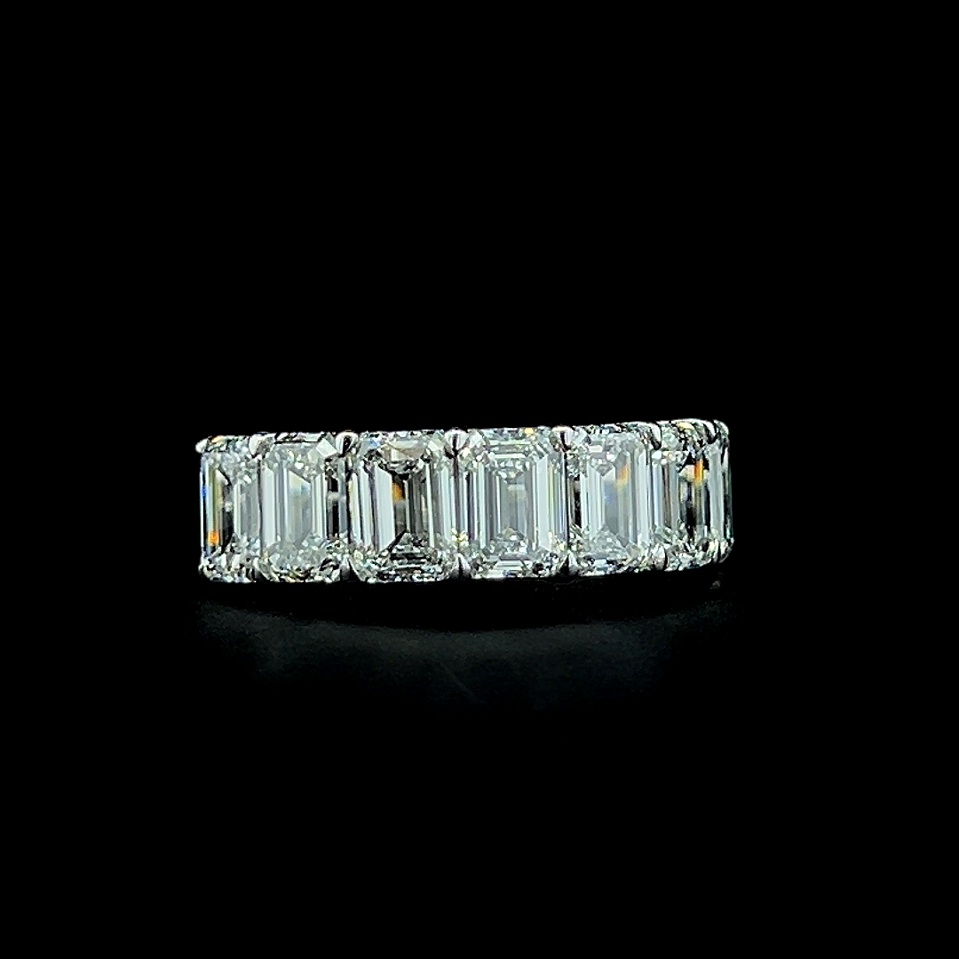 Lab grown diamond 7 stone rings