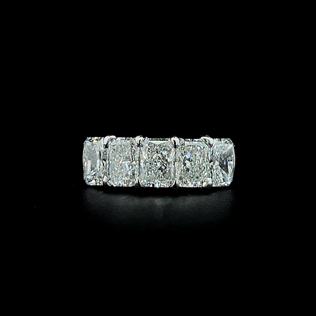 Lab grown diamond 5 stone rings