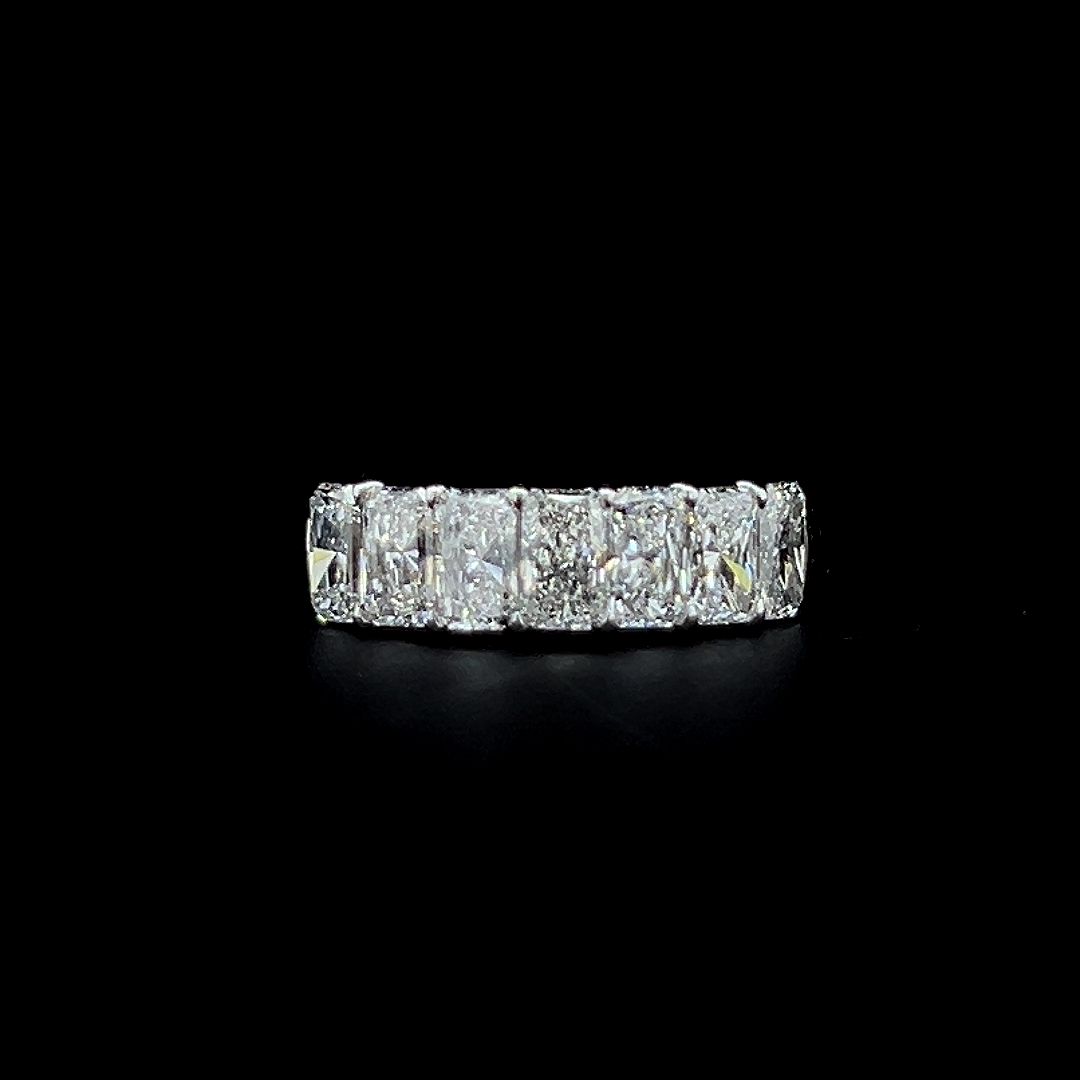 Lab grown diamond 7 stone rings