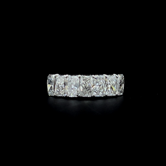 Lab grown diamond 7 stone rings