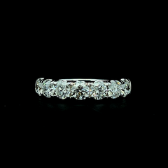 Lab grown diamond 7 stone rings