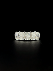Lab grown diamond 5 stone ring
