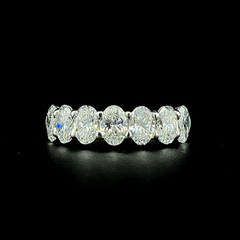 Lab grown diamond 7 stone rings
