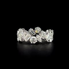 Lab grown diamond cocktail ring