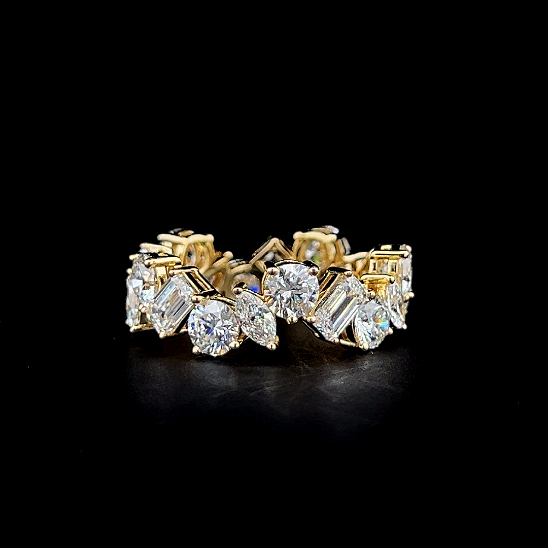 Lab grown diamond cocktail ring