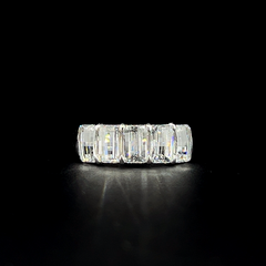 Lab grown diamond 5 stone rings