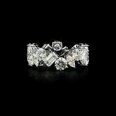 Lab grown diamond cocktail ring