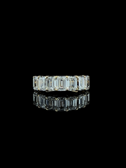 Lab grown diamond 7 stone rings