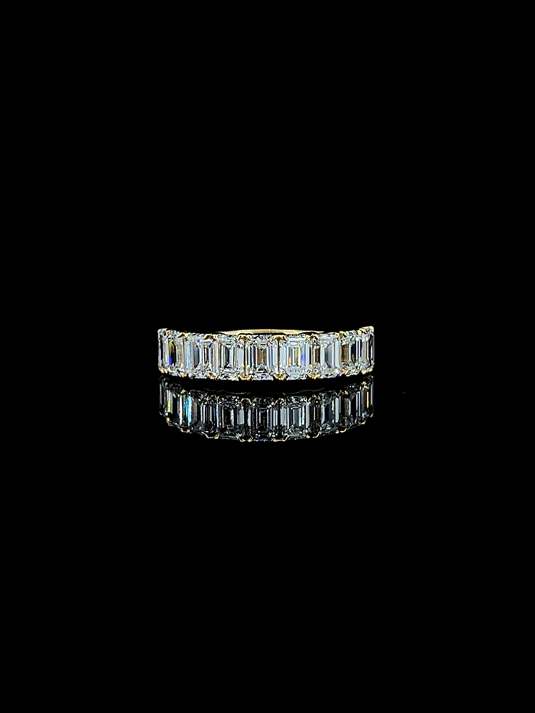Lab grown diamond 7 stone rings