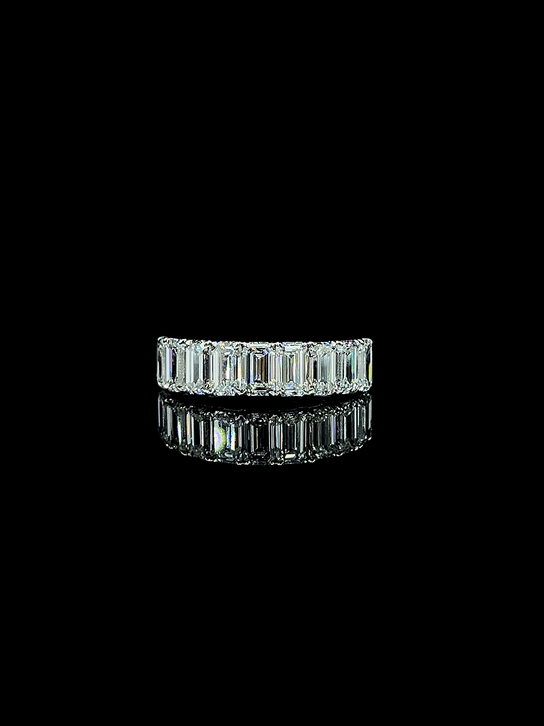 Lab grown diamond 7 stone rings