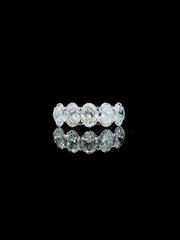 Lab grown diamond 5 stone rings