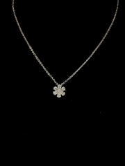 Lab grown diamond pendant