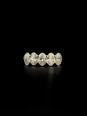 Lab grown diamond 5 stone rings