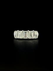 Lab grown diamond 7 stone rings