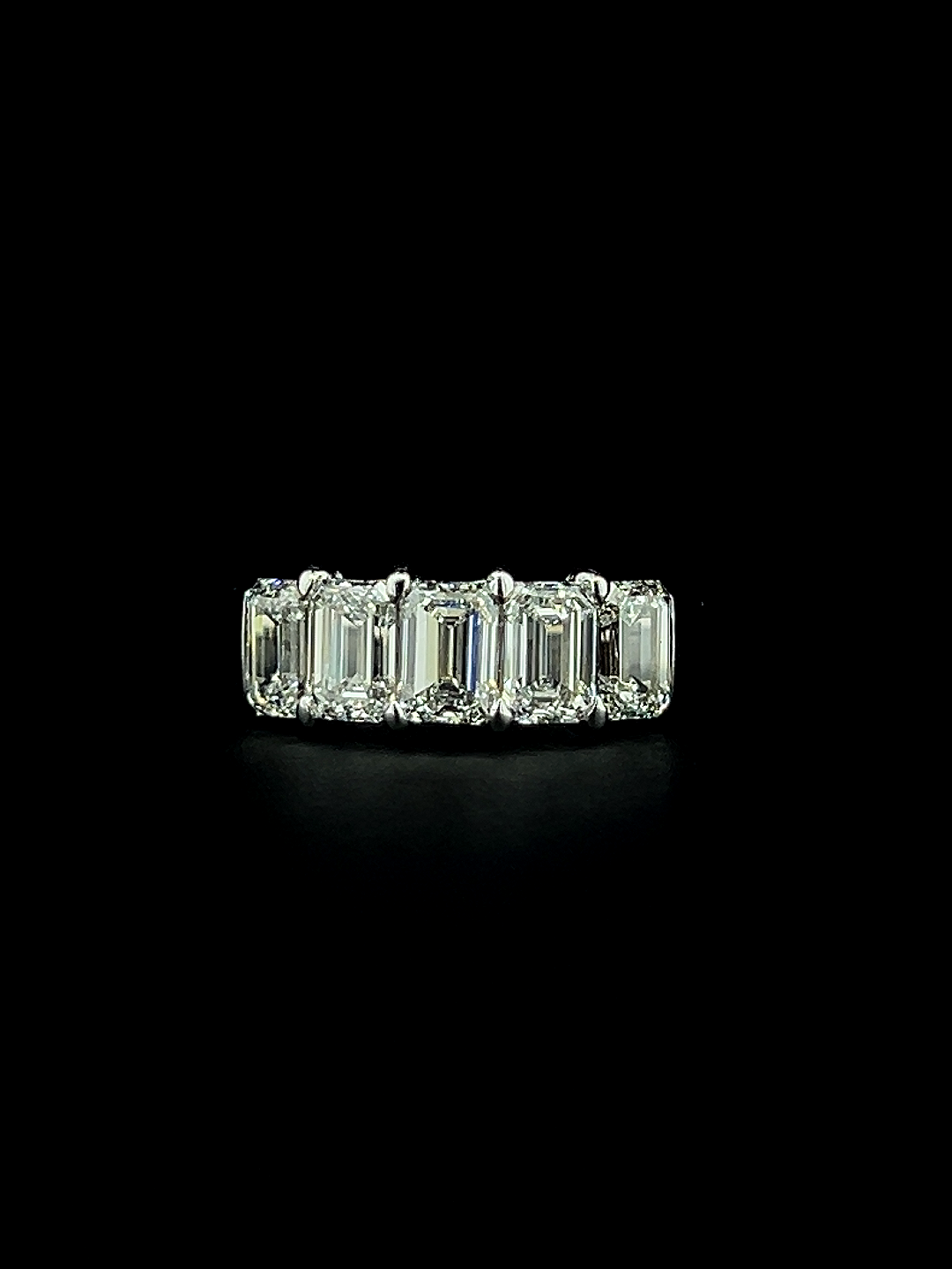 Lab grown diamond 5 stone rings