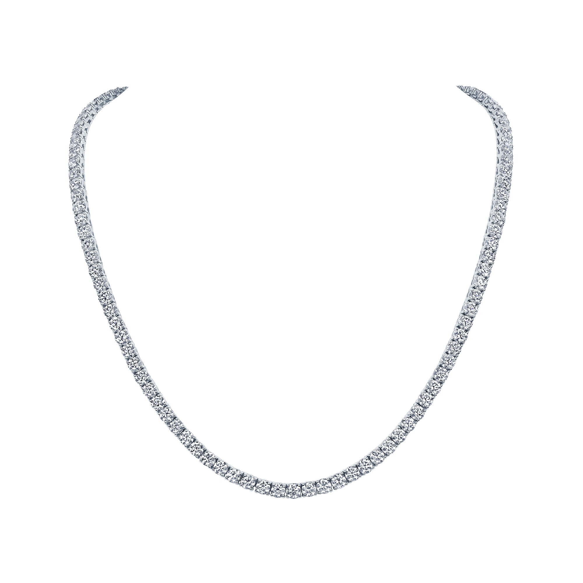 Lab Grown Diamond Tennis Necklace