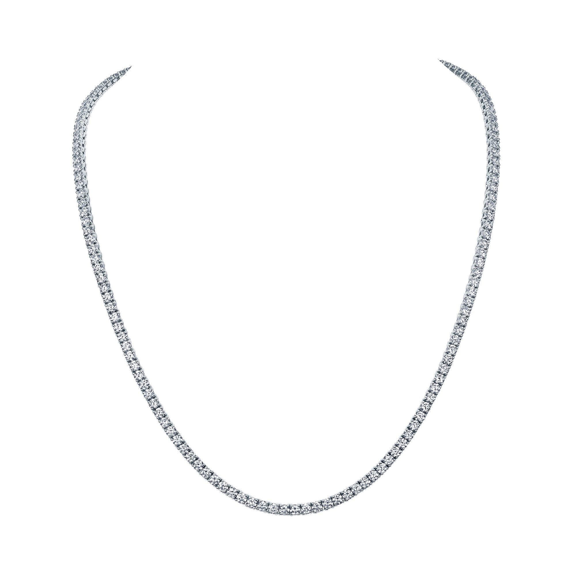 Lab Grown Diamond Tennis Necklace