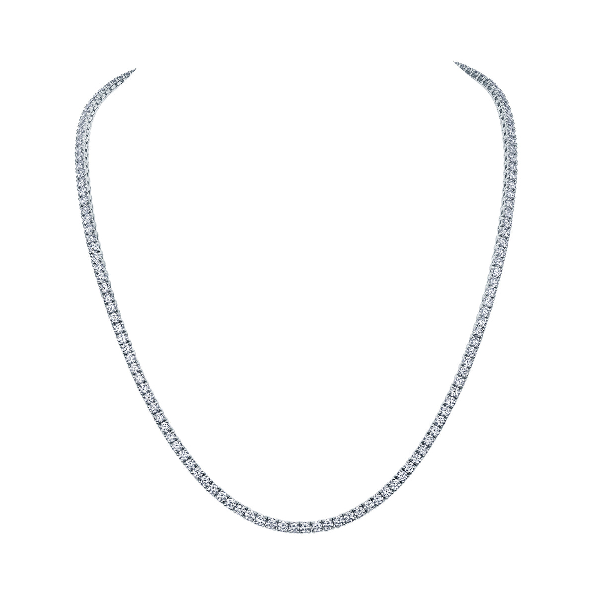 Lab Grown Diamond Tennis Necklace