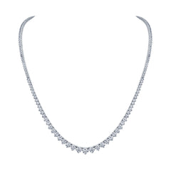 Lab grown Diamond Graduate Necklace