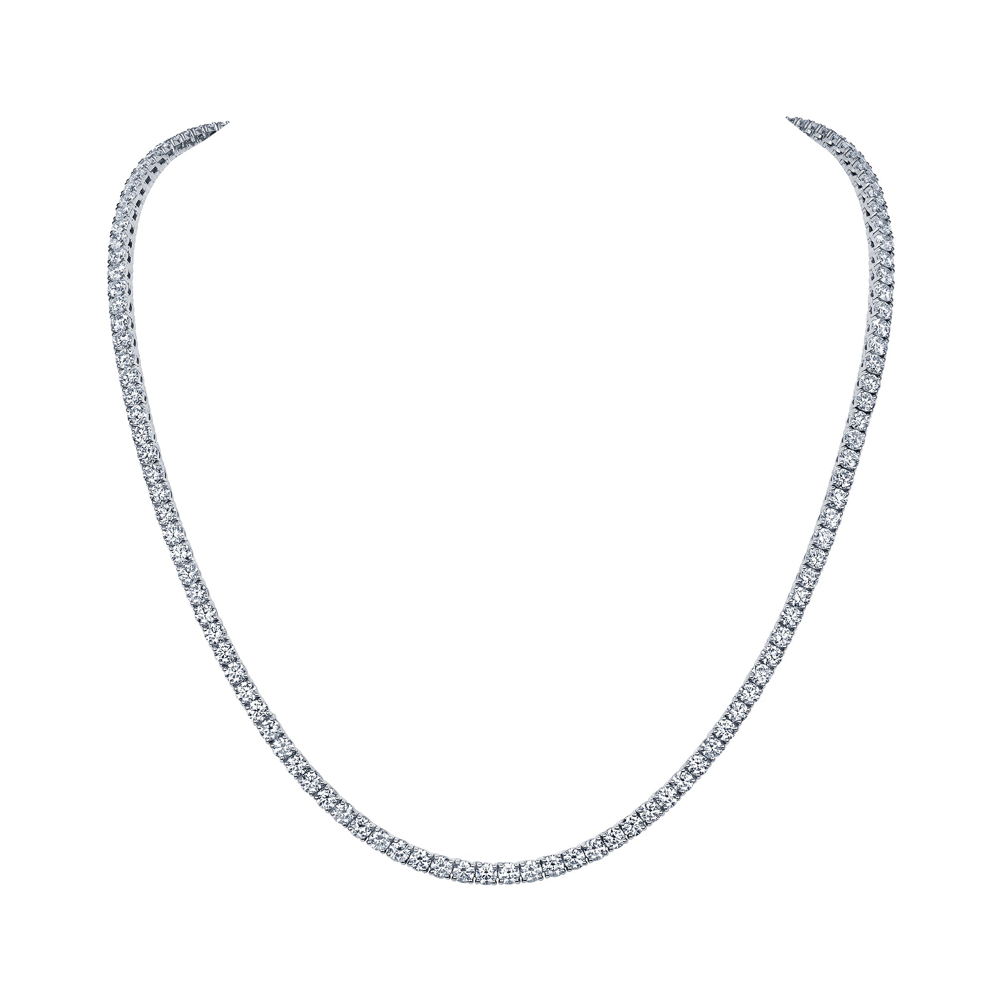 Lab Grown Diamond Tennis Necklace