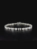 Lab grown diamond cuff bracelet