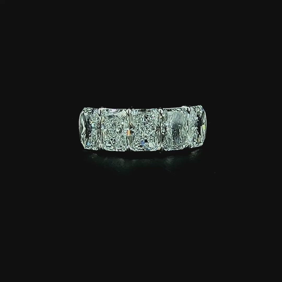 Lab grown diamond 5 stone rings