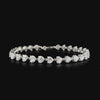 Lab grown diamond fancy shape bracelet