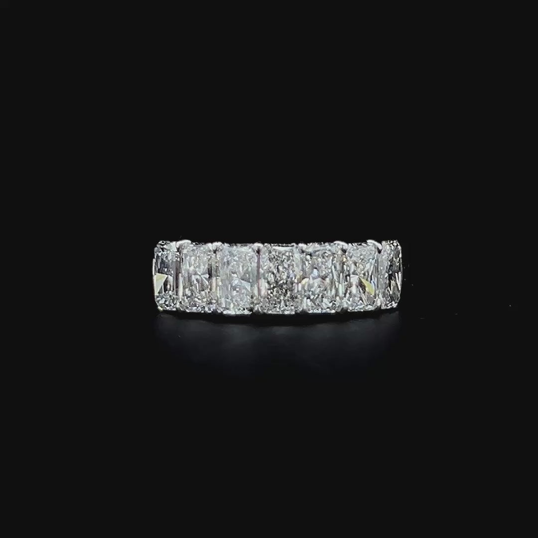 Lab grown diamond 7 stone rings