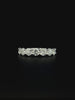 Lab grown diamond 9 stone rings