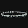 Lab grown diamond fancy shape bracelet
